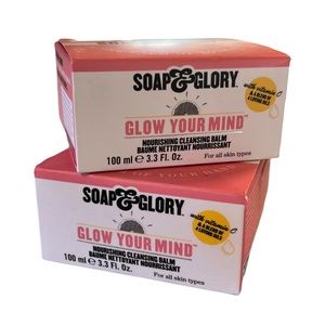 Soap & Glory Glow Your Mind Nourishing Cleansing Balm 2 Boxes